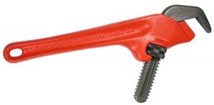 Offset Non-Marking Pipe Wrench