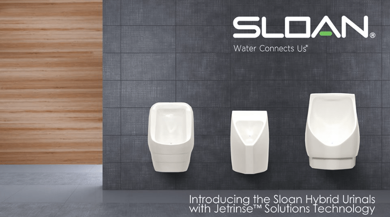 Sloan Valve Energy Efficient Urinals