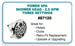 Oxygenics power spa shower head