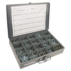 ASSORTED COMBO PAN MACHINE SCREW KIT WITH NUTS