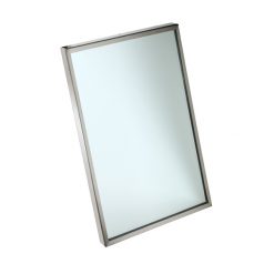 ASI B165-2430 24" X 30" S/S CHANNEL FRAME MIRROR