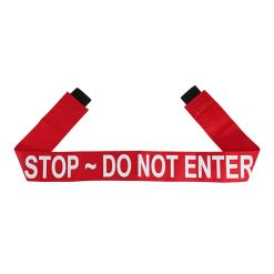 MAGNETIC DOOR BARRIER SDE-S-01 “DO NOT ENTER” - RED MAGNETIC DOOR BARRIER FOR 36” DOORWAY