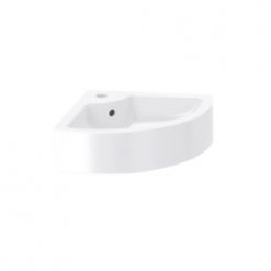 SLOAN SS-3145 CORNER WALL HUNG WHITE LAV SINK