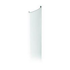 ACP 250-00 4’ WHITE GRID COVER WALL MOLDING (CASE OF 25)