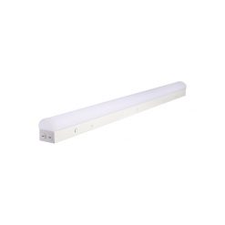 SATCO 65-701 4’ LED LINEAR WHITE STRIP LIGHT WATTAGE & CCT SELECTABLE