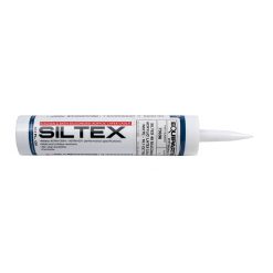 SILTEX 40 SILICONIZED ACRYLIC LATEX CAULK - WHITE - 10.1 OZ TUBE