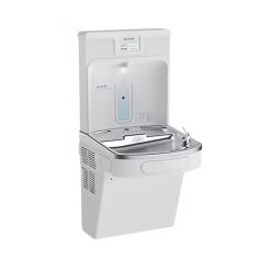 ELKAY LZS8WSAP ARCTIC WHITE EZH2O FILTERED BOTTLE FILLER & SINGLE ADA WATER COOLER