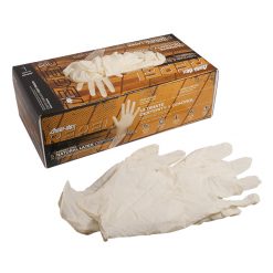 POWDER FREE LATEX GLOVES LARGE