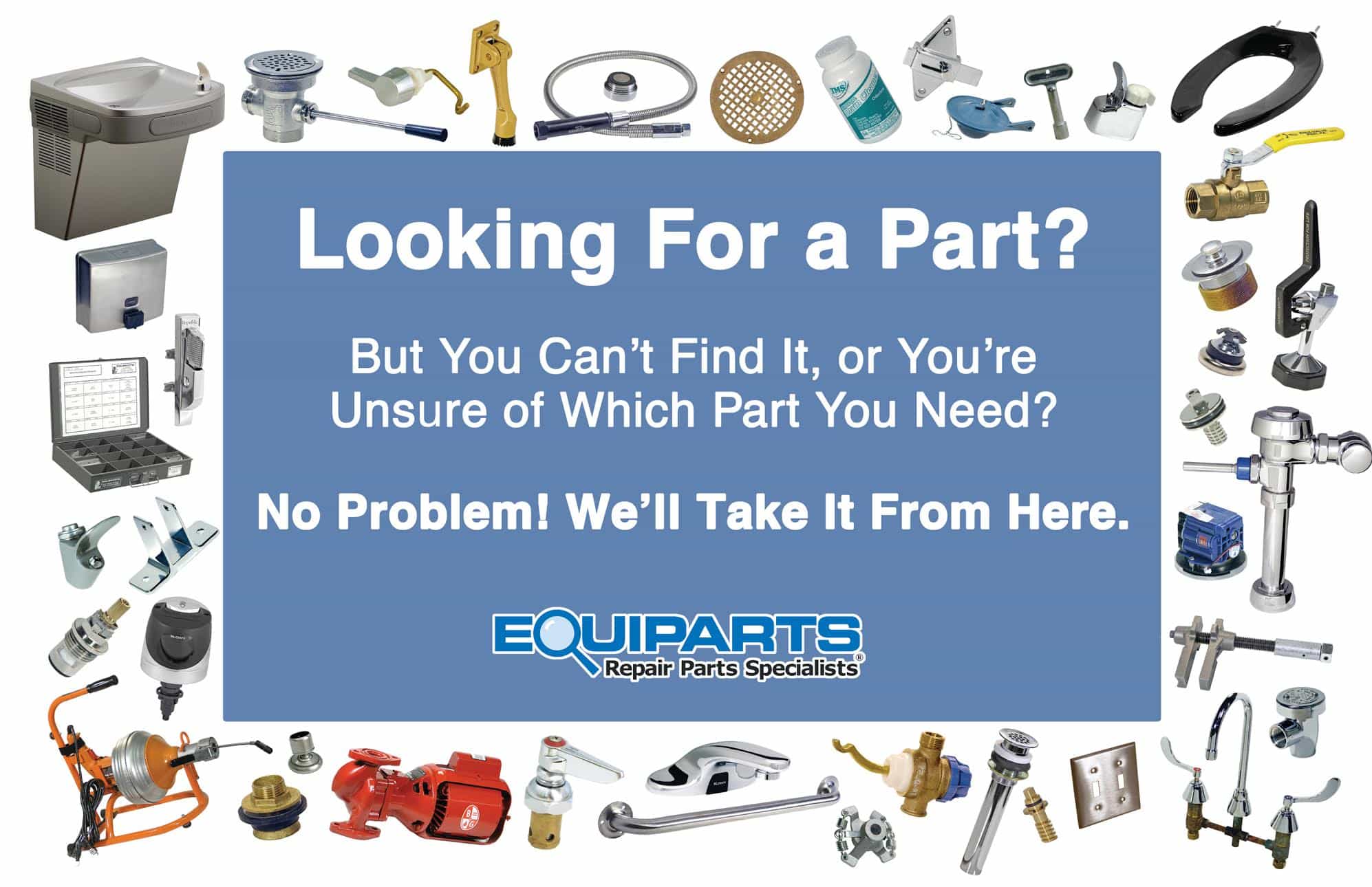 Find Hard To Identify Maintenance And Plumbing Parts Equiparts