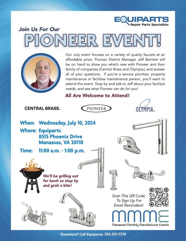 Pioneer Industries Event Flyer
