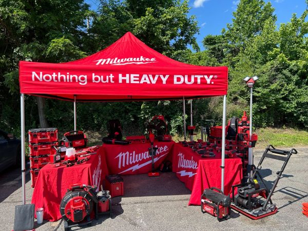 Milwaukee Tools event tent